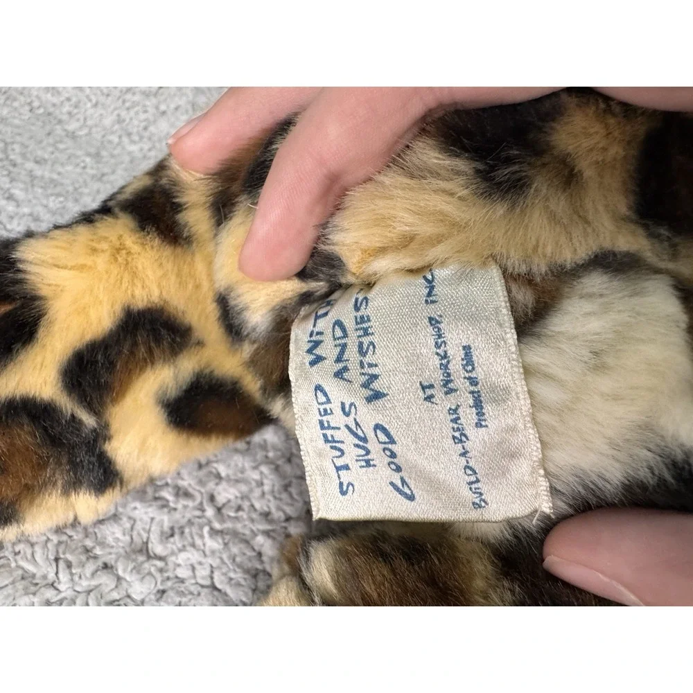 Build A Bear  Workshop WWF Leopard Cub 11-1/2
